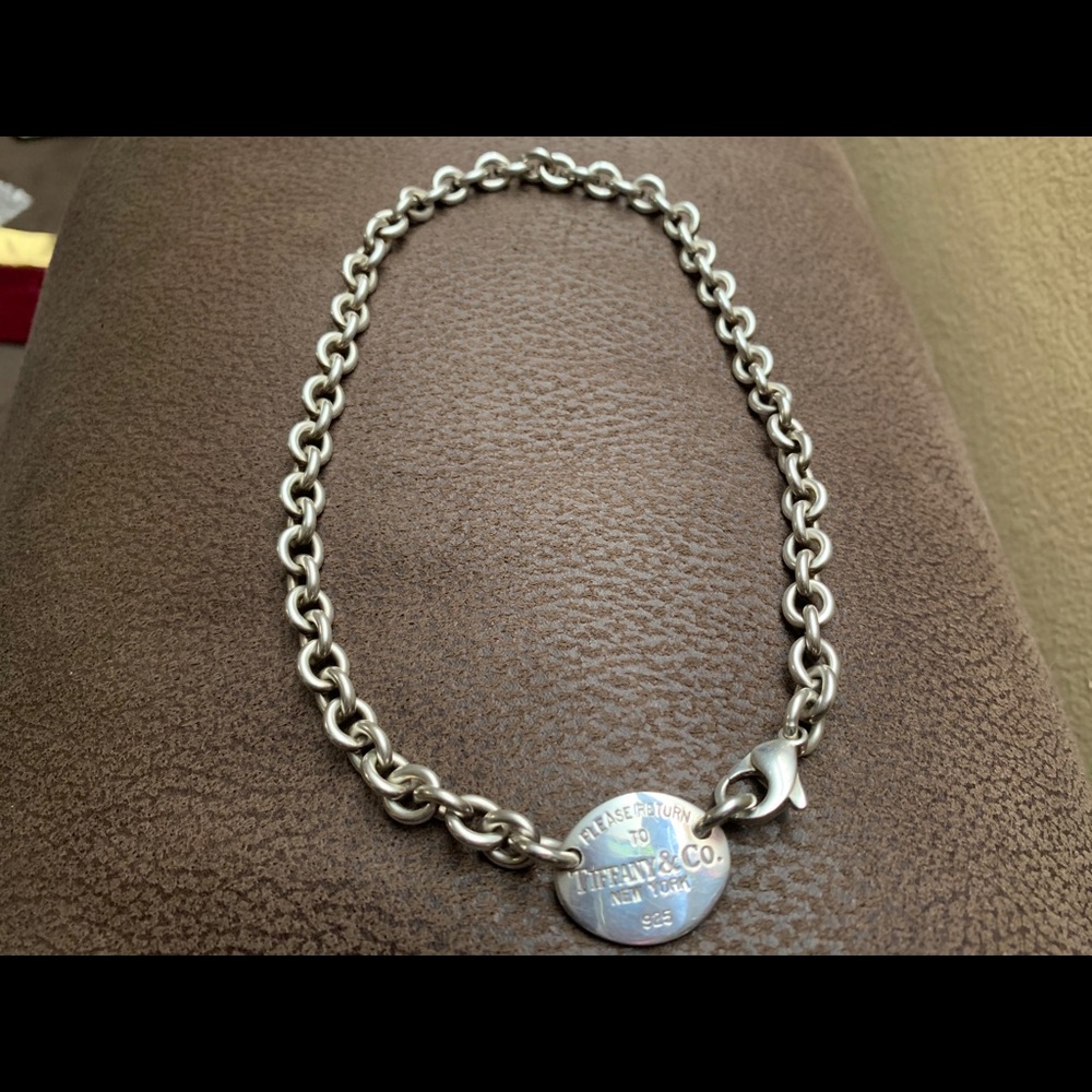 Authentic Return to Tiffany sterling silver choker
